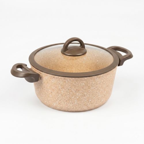 Beige Granite Casserole 22 cm