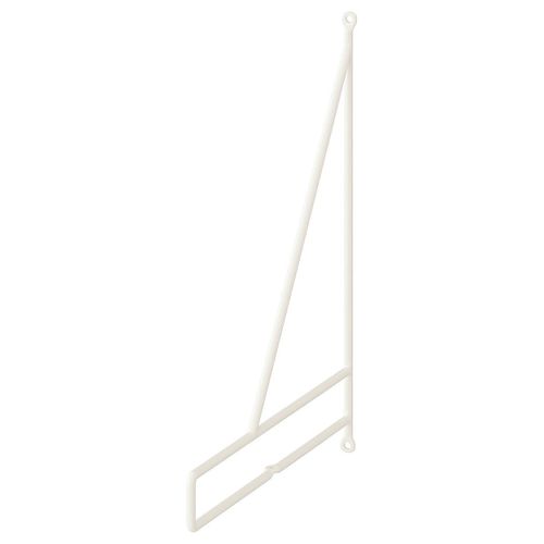 Bracket PERSHULT shelf bracket, white, steel, versatile