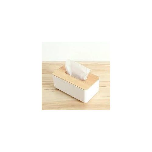 Elegant Wooden Tissue Box