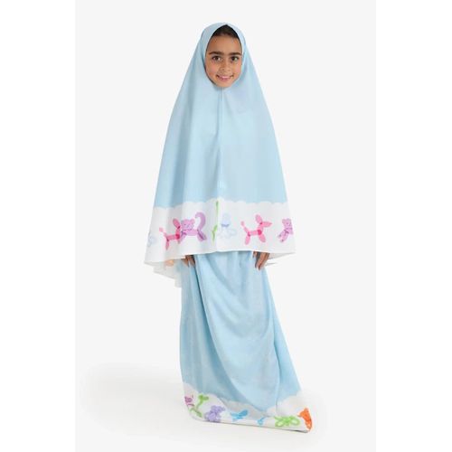 Girly Prayer Set with Print Trim