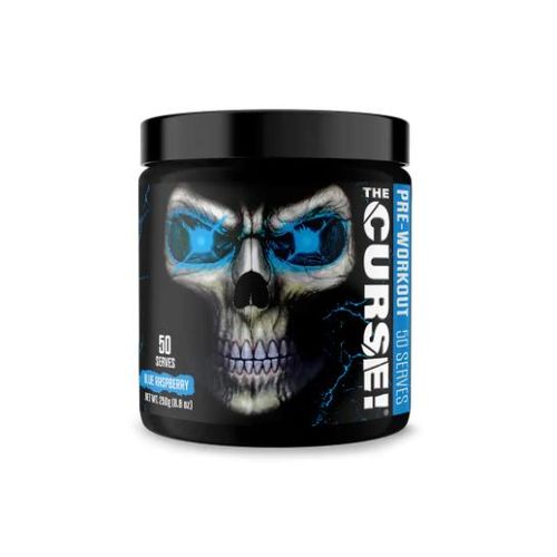 The Curse servings : 50 servings Flavor: Blue Raspberry