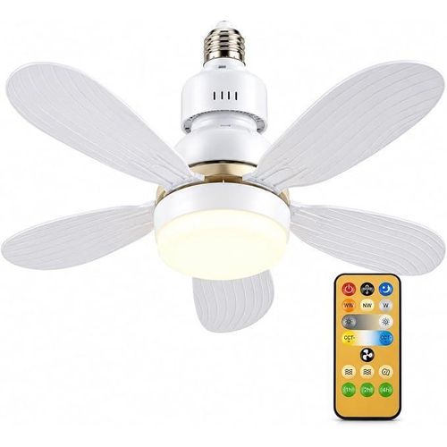 Ceiling fan light with remote control for lighting and ventilation