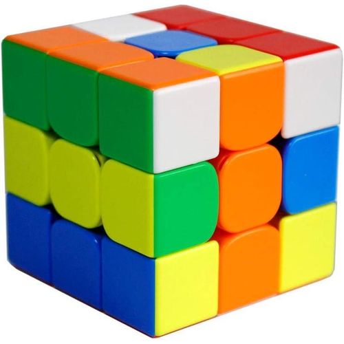 OJIN MoYu MoFang JiaoShi 2020 RS3M 3x3x3 Cube Cubing Classroom 2020 MF3RS3M 3X3 MF3 RS3 M V3 Cube Puzzle with One Cube Tripod and One Cube Bag (Multi Color)