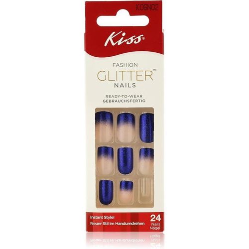 KOGN02c Live The Moment Glitter Nails