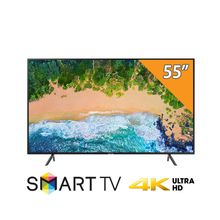 UA55NU7100 تلفزيون سمارت- 55 بوصة UHD 4K مع ريسيفر مدمج