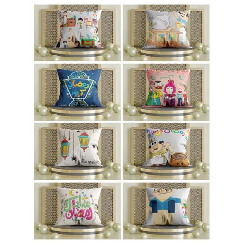 Ramadan Small Cushions 8 Psc Different Printed