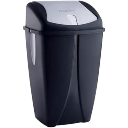 Sharp Trash Bin,25 Liter, Black Color