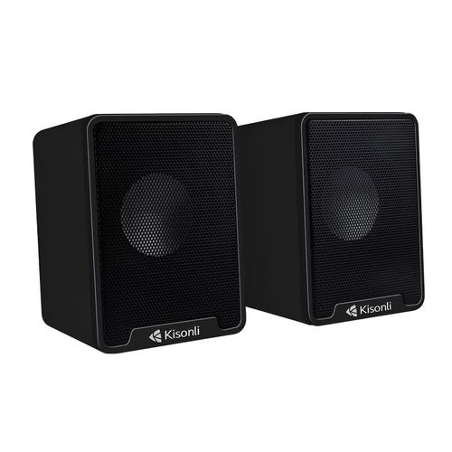 Stereo Speaker 2.0 Stylish Design, Powerful Sound, USB Powered, High-Quality Audio K100