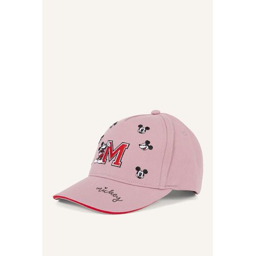 Girl Disney Mickey Mouse Embroidered Cotton Cap