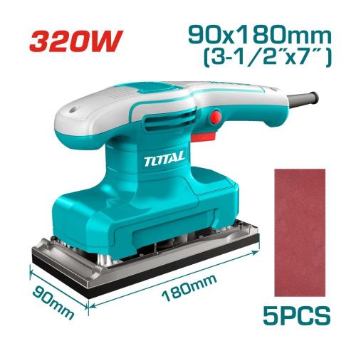320W Sheet Sander 90x180mm with Aluminum Base - 14000 RPM