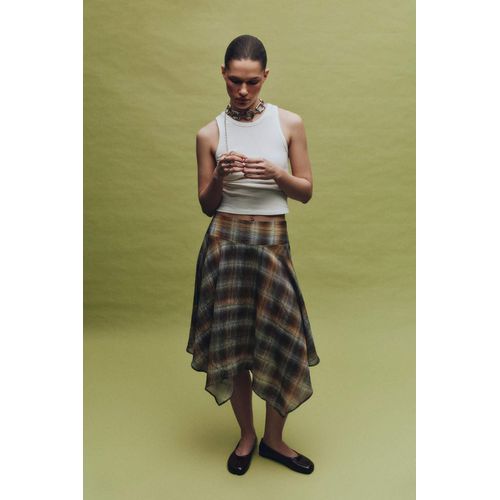 Printed Regular Waist Modal Mini Skirt