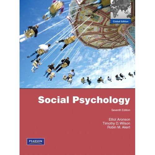Social Psychology With Mypsychlab Access Card: International Edition ,Ed. :1