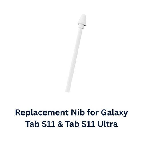 Replacement White S Pen Nib for Samsung Galaxy Tab S11 & Tab S11 Ultra Stylus Pen Tip (1 White Nib)