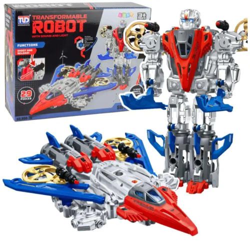 Transformable Robot Toy – 29 Pcs