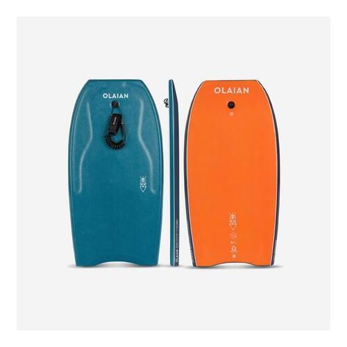 Bodyboard 500 blue / orange with leash