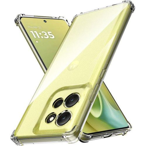 Shockproof protective case for Moto G86, clear protection for Motorola Moto G86, ultra-thin scratch-resistant TPU back cover - transparent