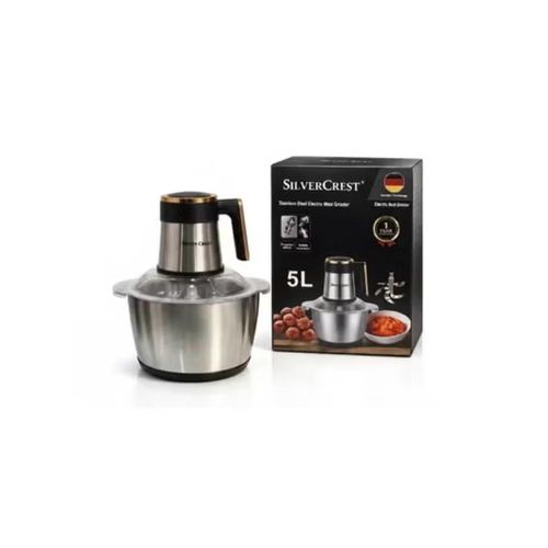 Electric Meat & Vegetable Chopper with Stainless Steel Bowl and Large Capacity