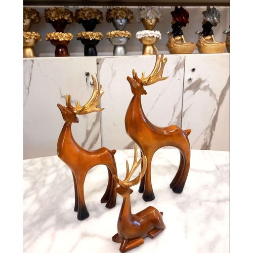 Set oF Fawn - 3 PCS (Wooden, LARGE)