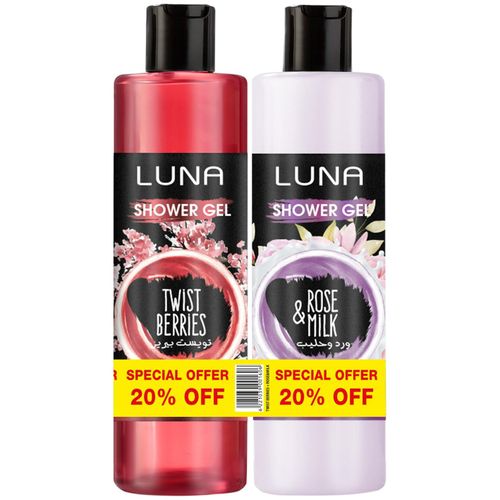 Shower Gel 500ml Twist Berries + Rose Milk