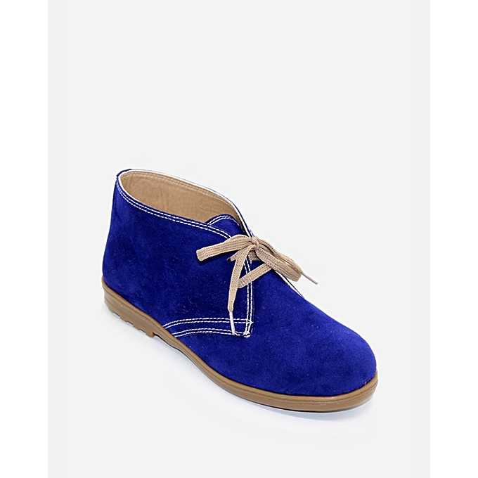 اشتري Tata Tio Desert High Neck Shoes - Dark Blue في مصر