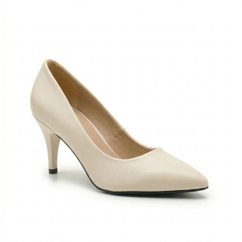 Heels with an elegant classic design C-117-BEIGE