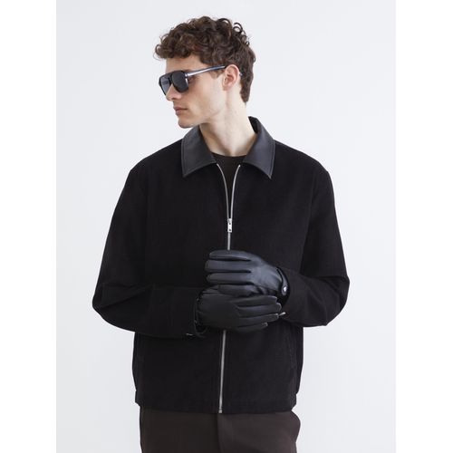 Faux Leather Men's Gloves