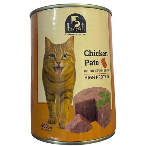 Best Cat Wet Food Can - Chiken Pate - 400 g