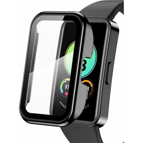 for Huawei Band 8 , HUAWEI BAND 9 , HUAWEI BAND 10 protector case, All-Around Anti-Scratch BLACK