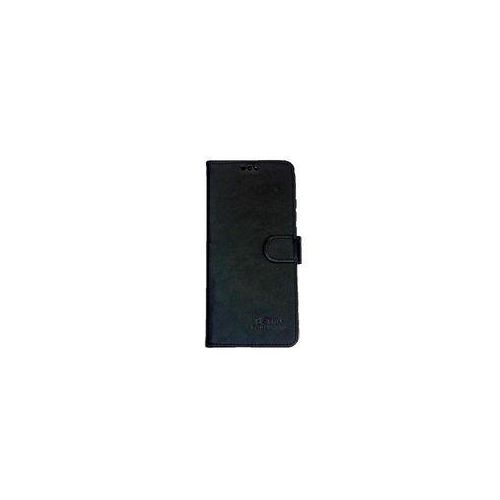 Leather front and back foldable case for Realme 6 Pro - Black
