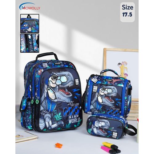 School Bag Set for Primary School with Lunch Bag and Pencil Case