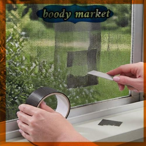 Rolls Screen Patch Repair Kit Window Screen Repair Stickers Fiberglass Mesh Patch Prevent Mosquitoes Insects Repair Tape For Window Screen And Screen Door Tears Holes Screen Repair Kit.