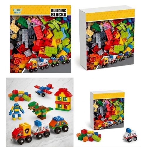 500 Pieces Building Blocks Set for Kids Age 3+ – Educational Construction Bricks
