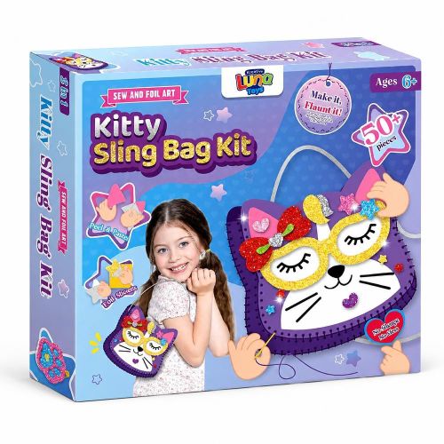 Luna Toys Kitty Bag Sewing Craft Set - A2206A