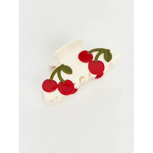 Cherry Patterned Women's Claw Clip