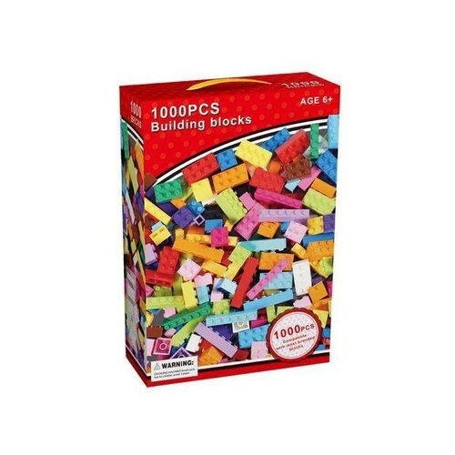 1000-piece educational building block set compatible with the most popular international brands