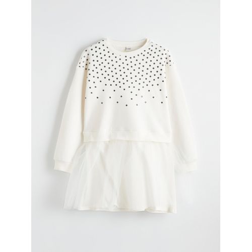 Girl's Embellished Tutu Dress