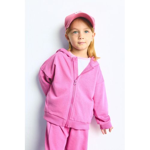 Girl Zippered Hoodie