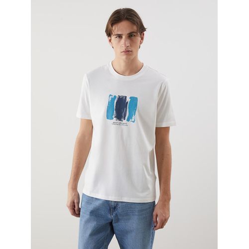 Crew Neck Venice Ca Printed Jersey Men's T-Shirt