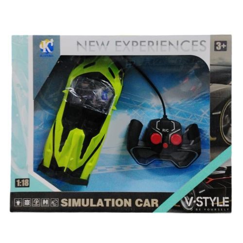 Sports Speed Car 1/18 with Remote Control - Green - KY89-2A