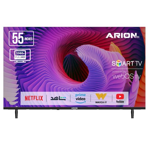 55-Inch 4K UHD Smart Android TV, Ultra HD Resolution, A+ Grade Panel, Frameless Design, Wi-Fi, HDMI 2.0 & USB Connectivity – AR-55 T4S 55DF2