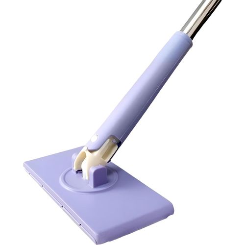 Multi-Surface Mini Mop - Smart Quick-Cleaning Tool with Swappable Head for Wipes and Towels on Windows and Floors