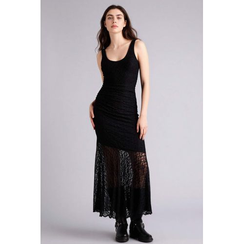 Strappy Lace Midi Dress