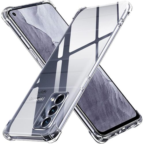 Case for Realme GT Master Edition, Ultra Transparent Shockproof Silicone Protective Case with Reinforced Corners, Clear Thin Soft TPU Bumper Cover