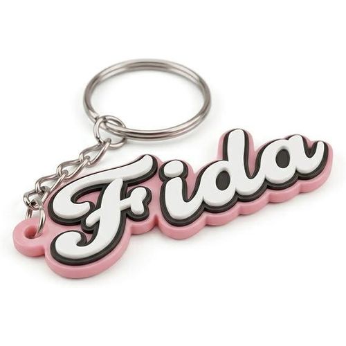 Fida Keychain - Personalized Name Keychain - Fida Personalized Gift for Friends, Family, Lovers, Best Friend, Birthday, Anniversary, Graduation, Christmas, Valentine's Day, Keepsake Jewelry