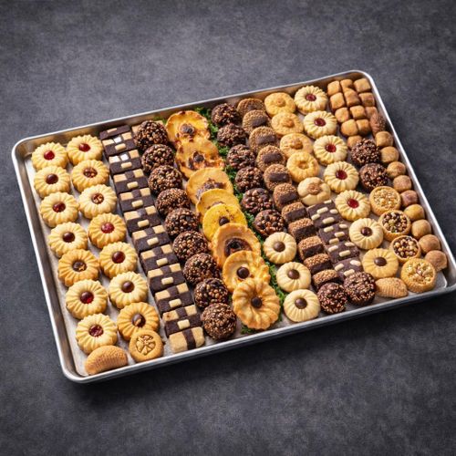 صينية خبز (صاج) مستطيلة متعددة الاستخدامات - خامة ممتازة للشواء والخبز