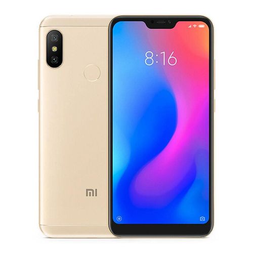 موبايل شاومي XIAOMI Mi A2 Lite موبايل ثنائي الشريحة - 5.84 بوصة - 64جيجا بايت - ذهبي. من جوميا