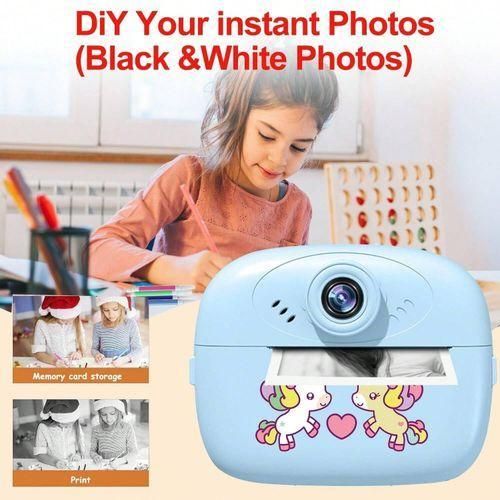 Kids' Instant Print Camera – Instant Print Camera for Kids – Kids' Photo Printing Camera – Digital Camera with Printer for Kids – Instant Camera for Children