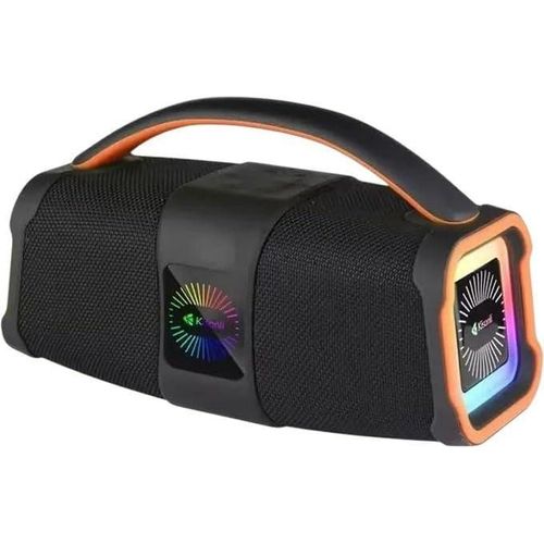 Kisonlii Portable Bluetooth Speaker 20W Subwoofer, Wireless Stereo Bass Speaker with USB/TF/AUX, 4000mAh Rechargeable Battery, Outdoor & Indoor Speaker