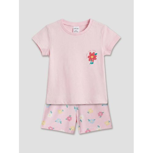 Floral Baby Girl's T-Shirt And Shorts