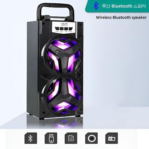 Portable Bluetooth Speaker - High Sensitivity Wireless Sound Device with 4 Watts Power for Superior Bass and Clear Communication
